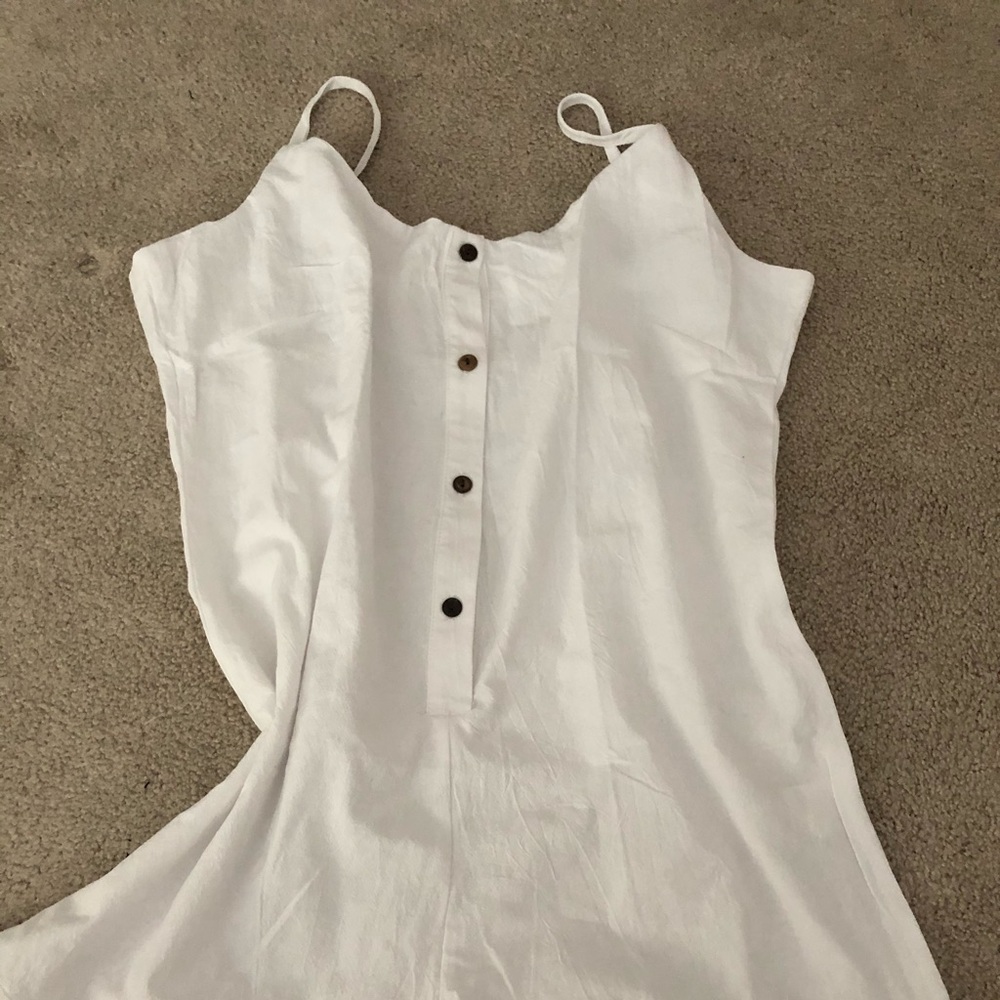 white romper